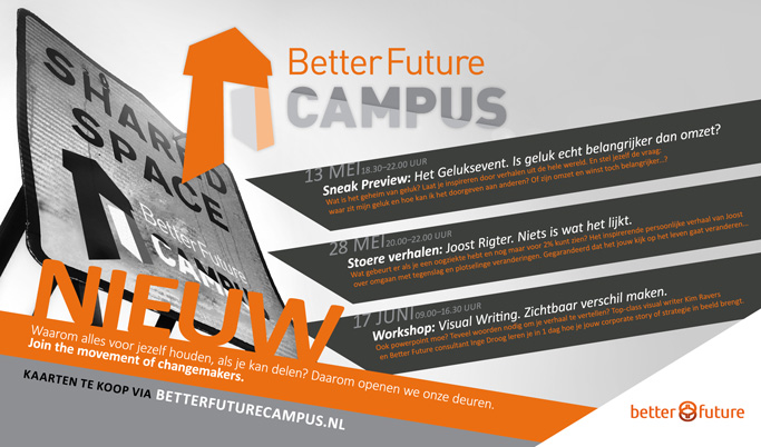 Better Future Campus event invite